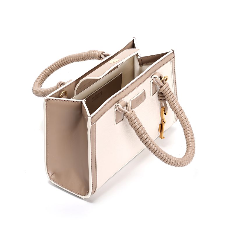 Bolsa Tote Floater Off White Duas Alças